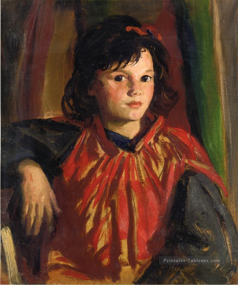Pegeen portrait Ashcan école Robert Henri Peintures à l'huile